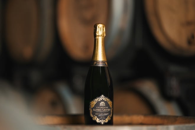 bouteille de champagne Alfred Gratien