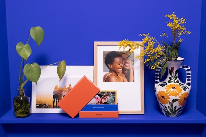 idées cadeaux photos avec Cheerz