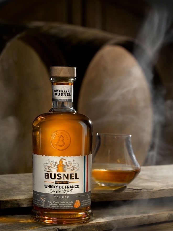 whisky single malt tourbé de la Maison Busnel