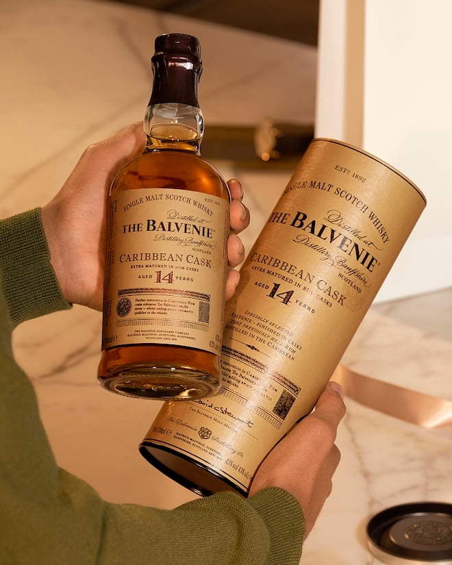 whisky The Balvenie Caribbean Cask 14 ans