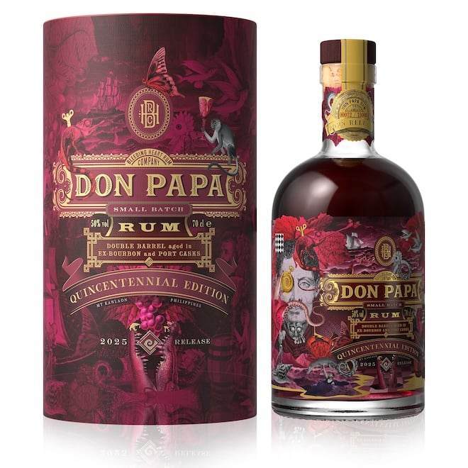 bouteille de rhum Don Papa édition limitée Port Quincentennial