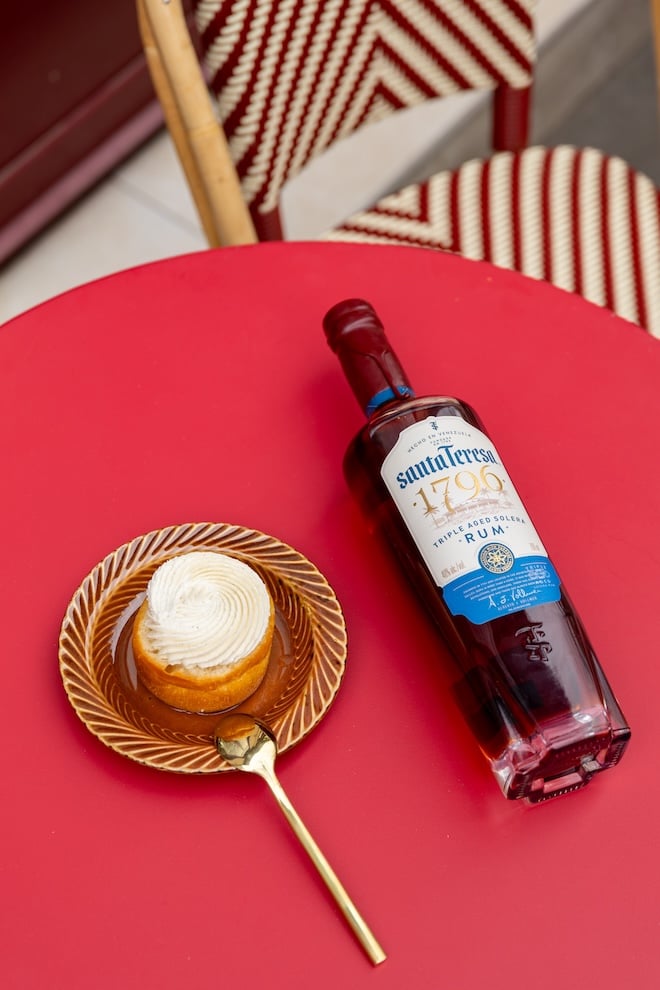 baba au rhum Santa Teresa 1796 x Tranché pour la fête des pères