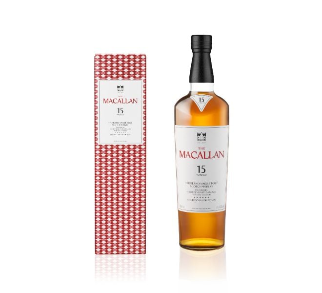 bouteille de whisky The Macallan Double Cask 15 ans d'âge