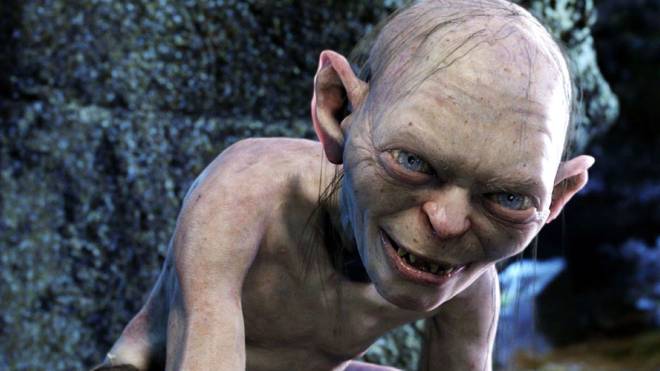 Gollum dans Le Seigneur des anneaux