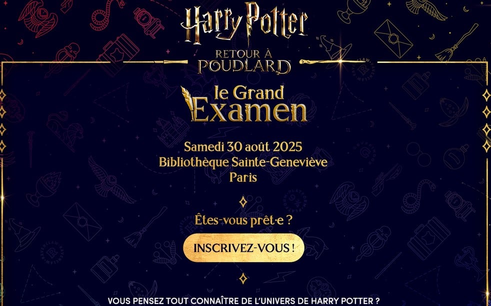 Concours Harry Potter