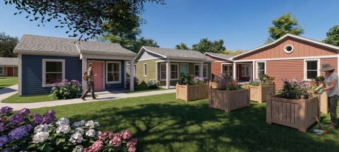 Tiny houses pour le projet du Joppa Village