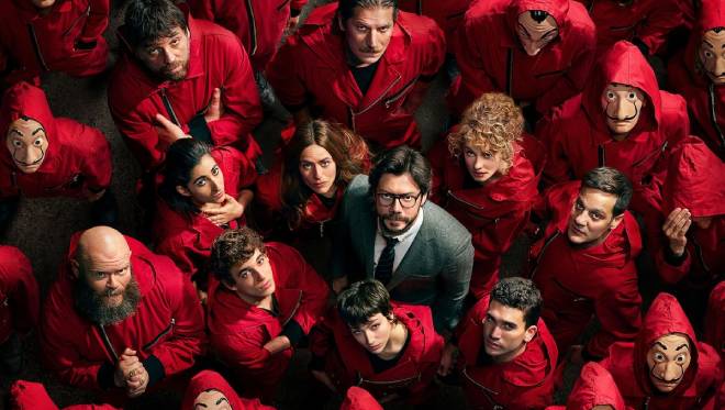 Extrait tir&eacute; de La casa de papel