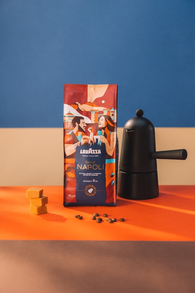 café Napoli de la gamme Tales of Italy de Lavazza