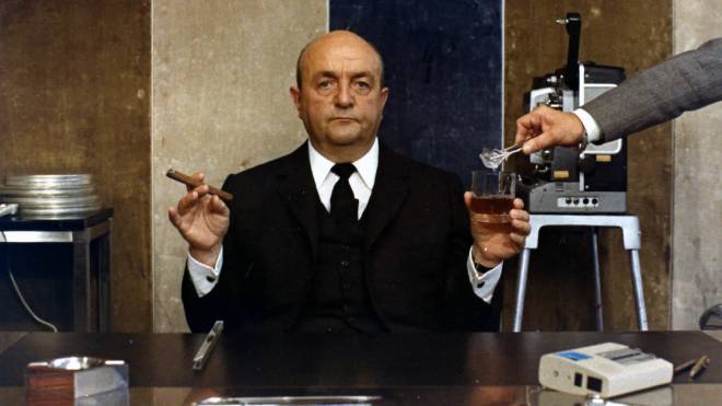 Bernard Blier dans Le Distrait