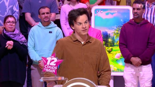 Cyprien dans Les 12 coups de midi