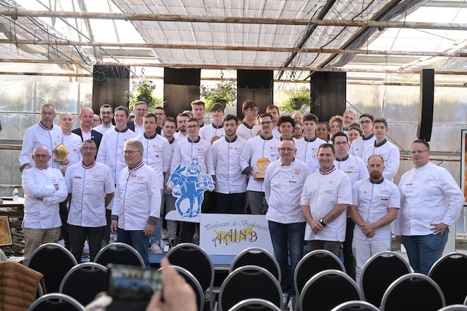 participants au Concours National du Meilleur Croissant au Beurre d'Isigny AOP