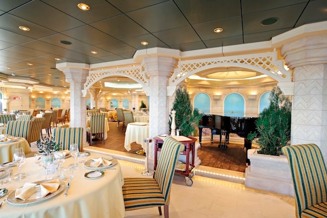 restaurant du bateau de croisière MSC Splendida