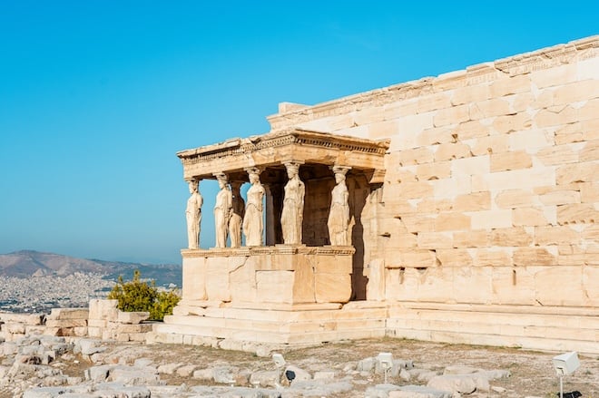 ruines à Athènes