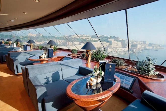 salon privé du MSC Splendida
