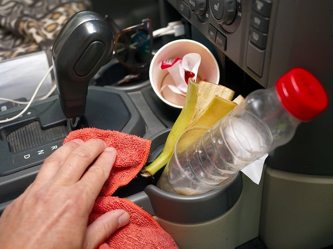 Nettoyage intérieur de voiture