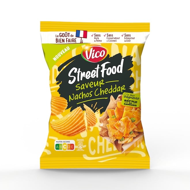 chips Nachos Cheddar de Vico