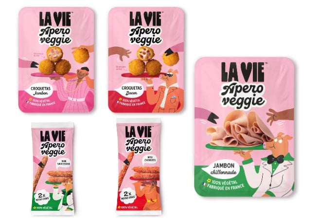 les produits végé spécial apéro LA VIE