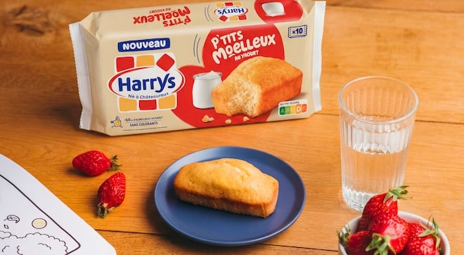 nouveau go&ucirc;ter Petit Moelleux au Yaourt Harrys