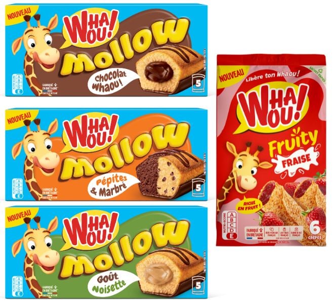 les nouveaux g&acirc;teaux Whaou!