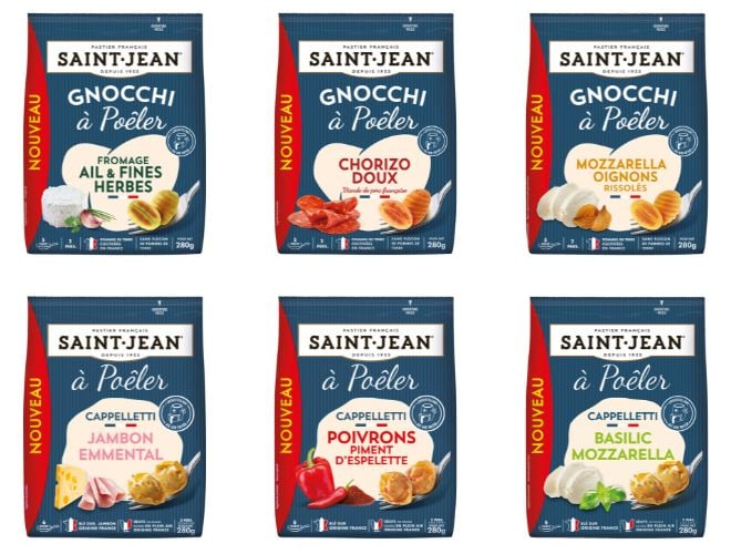 les 6 nouvelles recettes de gnocchis et cappelletti &agrave; po&ecirc;ler Saint Jean
