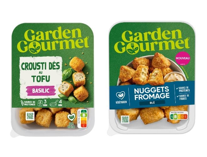 les deux derni&egrave;res innovations v&eacute;g&eacute;tales Garden Gourmet
