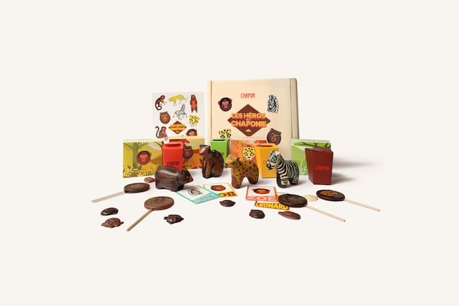 collection de chocolats de Pâques Cluizel