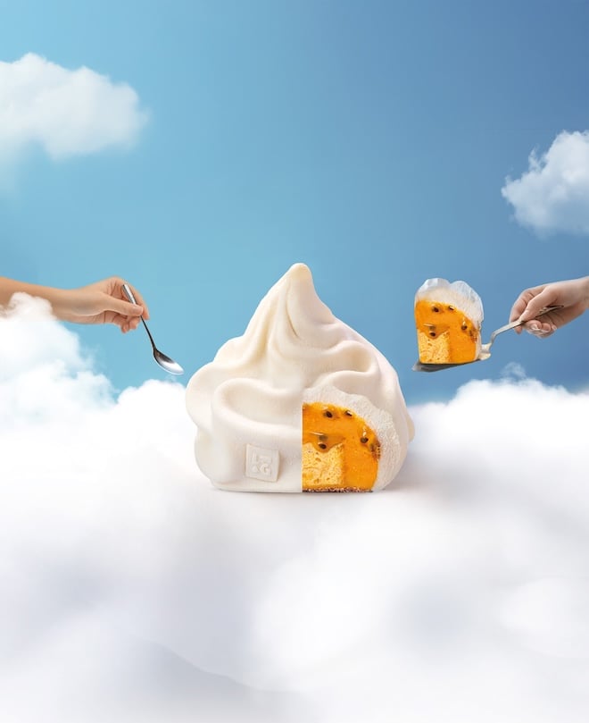 entremets à la mangue