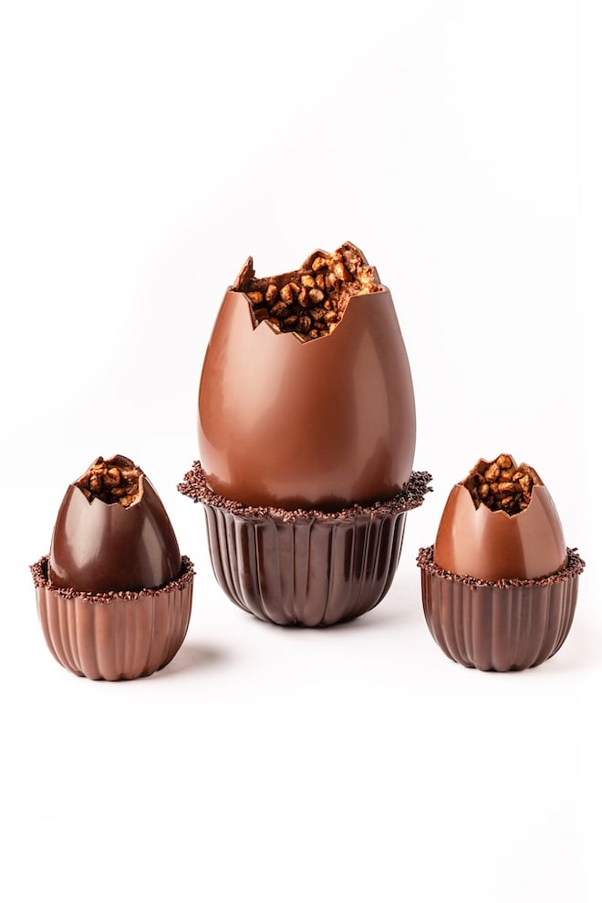 collection d'oeufs de Pâques