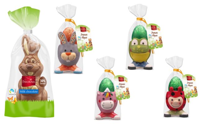 animaux en chocolat