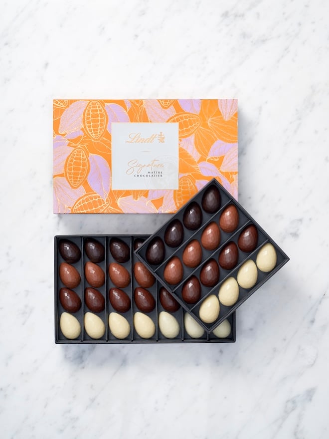 coffret de chocolats Lindt