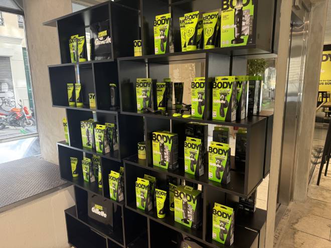 Gamme de produits Gillette au Labs by Gillette