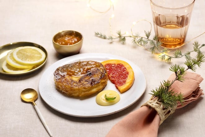 brioche perdue aux agrumes