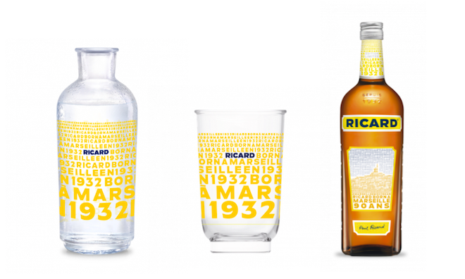 Coffret RICARD Pastis de Marseille Edition limitée 90 ans Apéritif