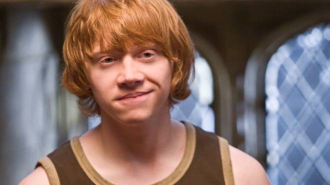 Rupert Grint dans Harry Potter