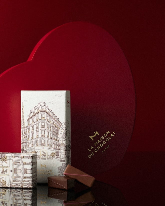 coffrets chocolats Saint-Valentin La Maison du Chocolat
