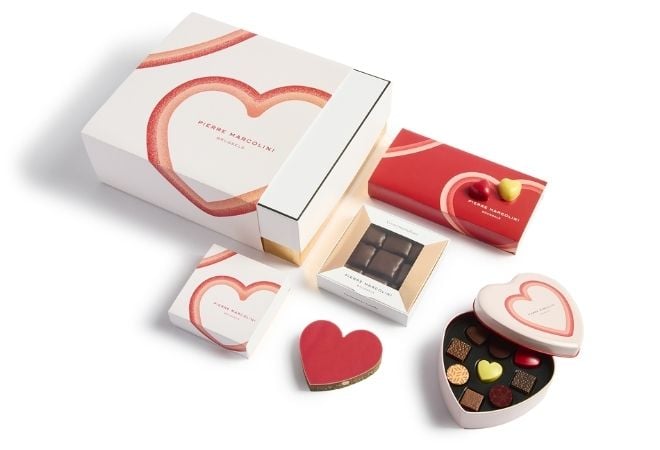 coffrets chocolats Saint-Valentin Pierre Marcolini