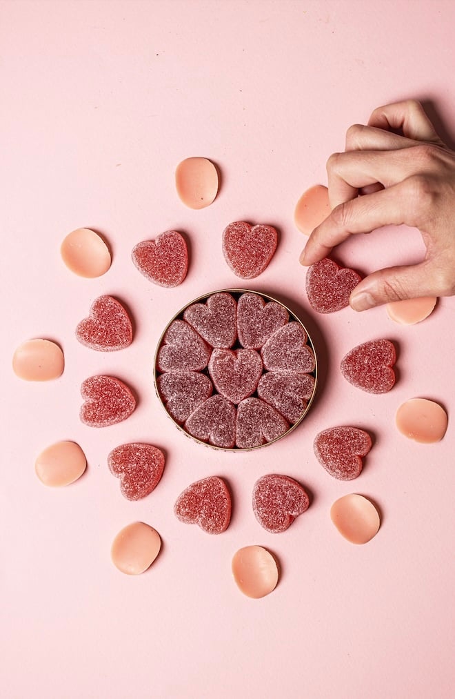 bo&icirc;te de confiseries sp&eacute;ciales Saint-Valentin de la Maison Boissier