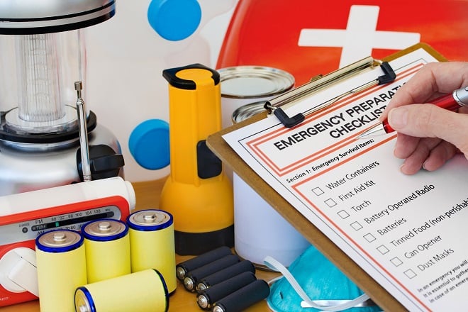 Kit de préparation d'urgence
