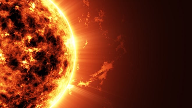 Explosion solaire