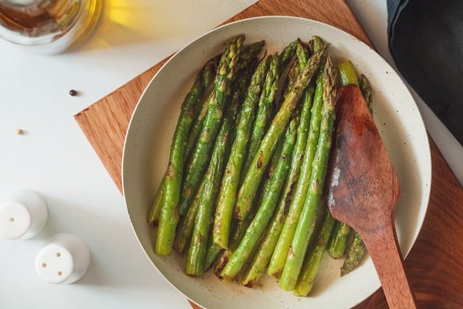 asperges poêlées