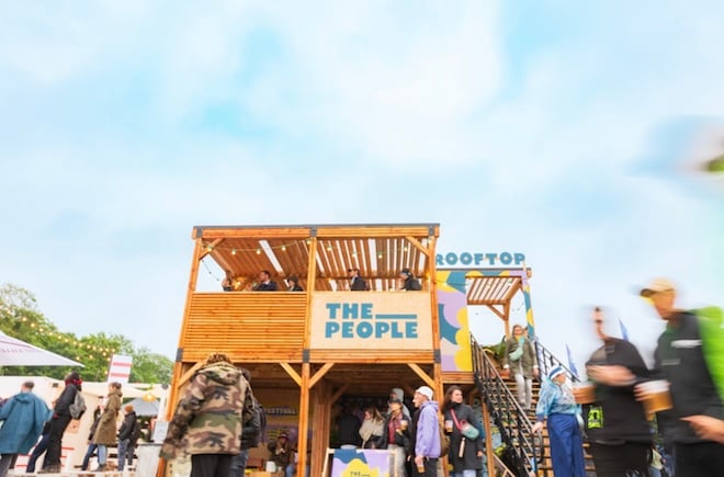 stand The People sur le festival We Love Green 2025
