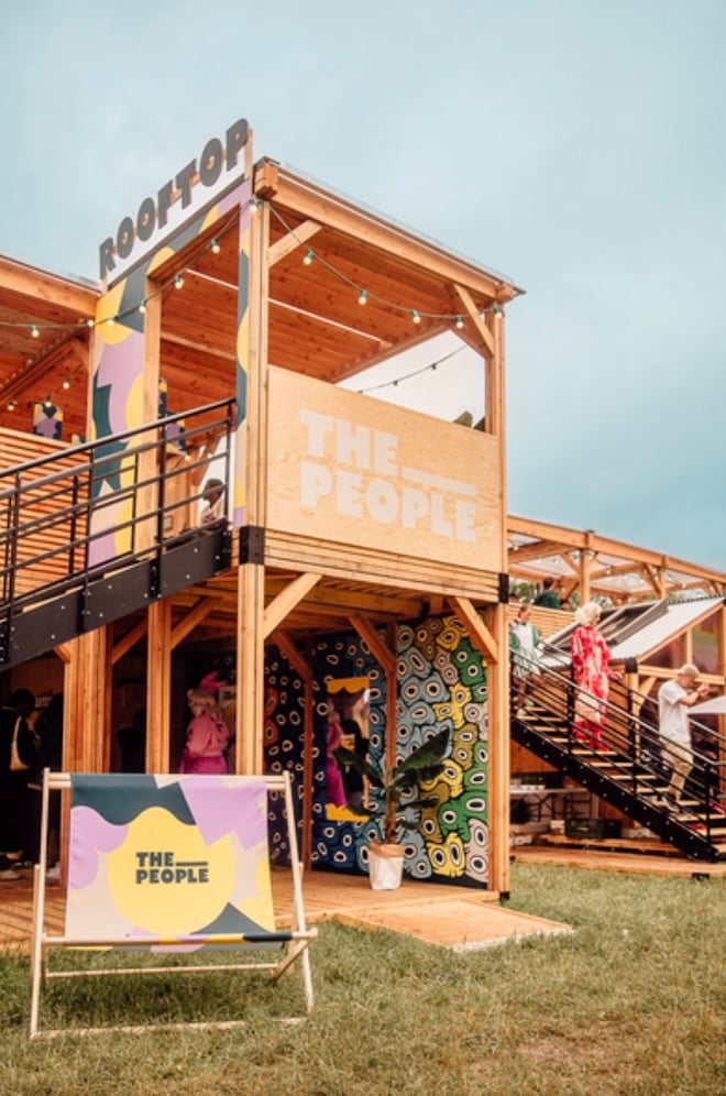 stand The People sur le festival We Love Green
