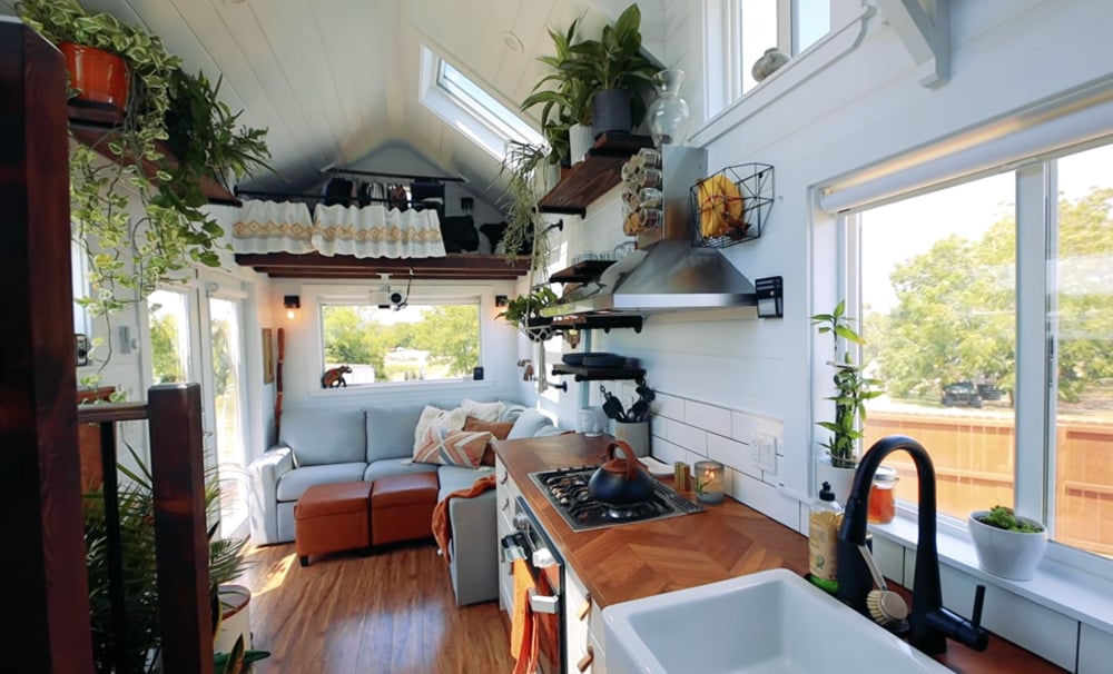 Interieur de la Tiny house
