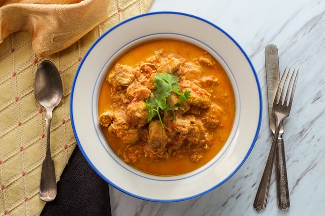 poulet fa&ccedil;on tikka masala
