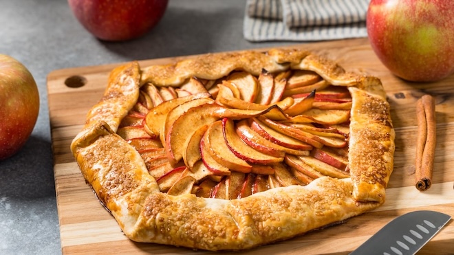 tarte fine aux pommes