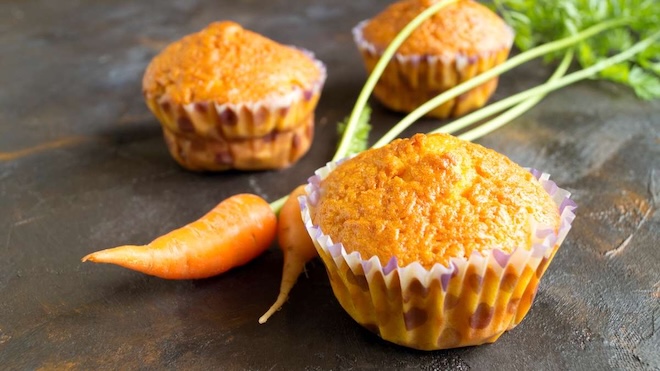 petits muffins aux carottes