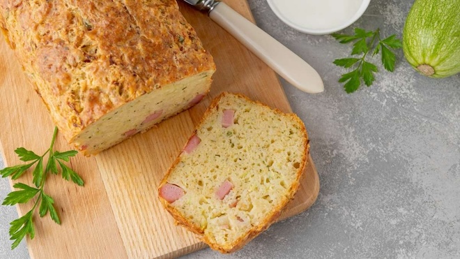 cake moelleux au jambon