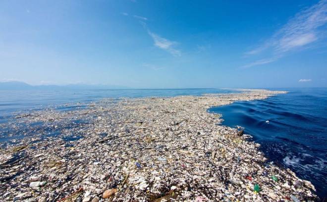Vortex de d&eacute;chets dans le Pacifique Nord